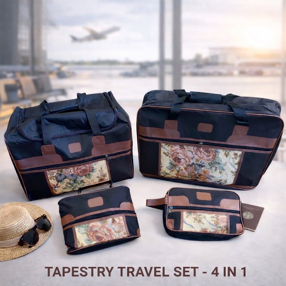 TAPESTRY TRAVEL SET-4 IN 1 Brand-New